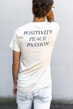 Load image into Gallery viewer, Positivity Peace Passion Tee