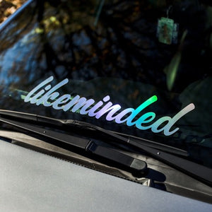 Likeminded Windshield Banner