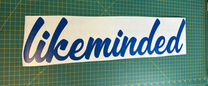 Likeminded Windshield Banner